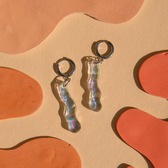 Mini Elegant Dangles - Rainbow Plexi