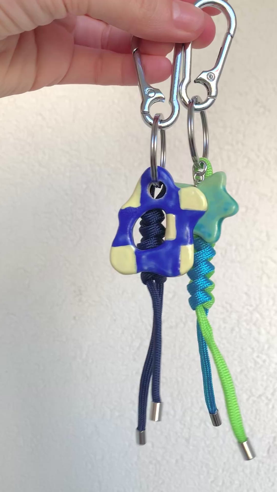 Chunky Ceramic Bag Charms